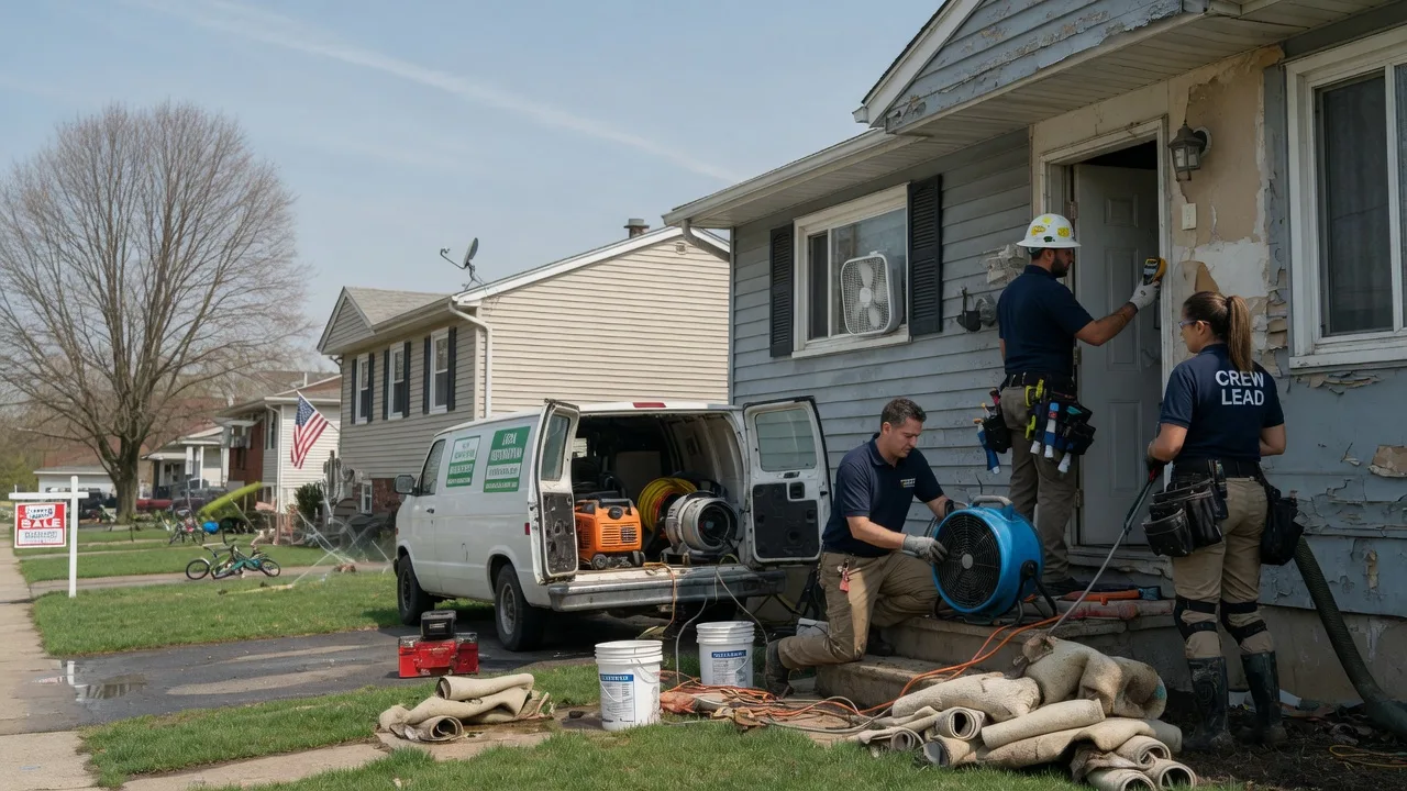 Flood Cleanup in Union Grove, WI near me