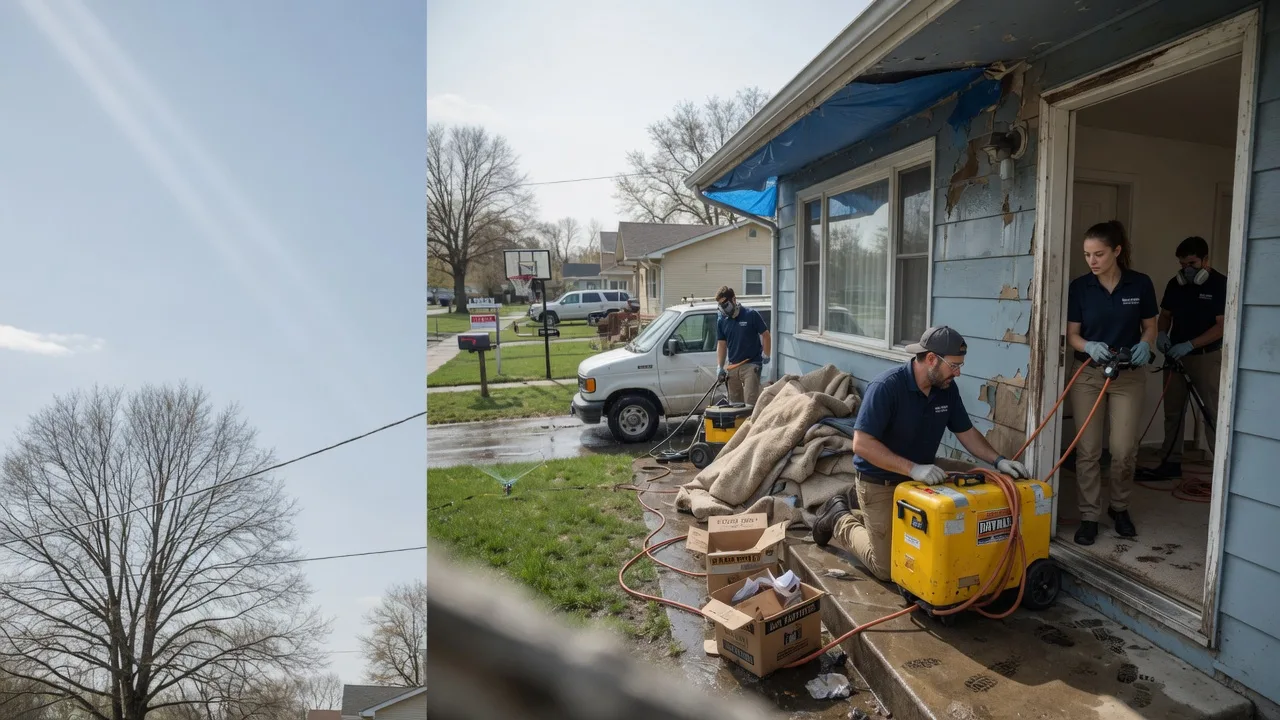 Basement Flood Cleanup in Union Grove, WI near me